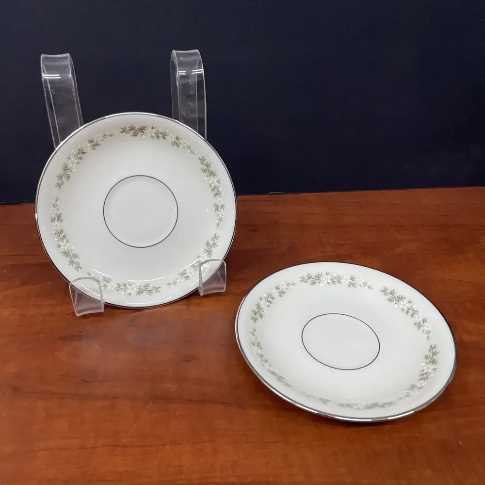 Vtg Dish Set Of 8 Pieces Brookdale By Lenox H500